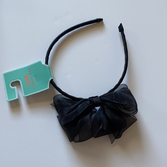 Copper Key Girl’s   Organza Bow Black Headband(Copper Key) - Picture 4 of 7